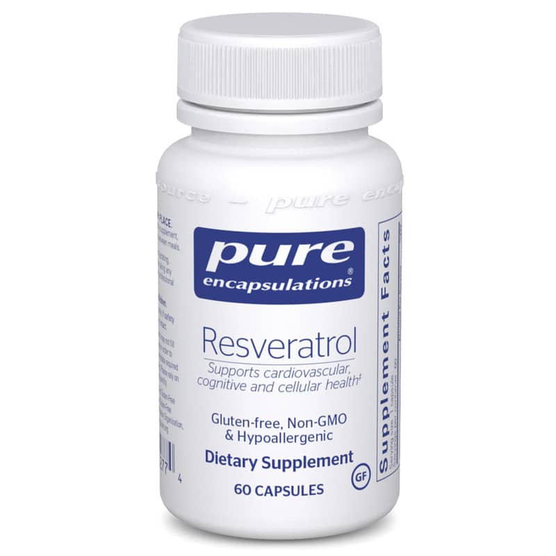 Pure Resveratrol 120 Capsules - High Potency Antioxidant Supplement for Heart Health & Anti-Aging - Supports Cellular Health & Longevity - Perfect for Daily Wellness Routine & Healthy Lifestyle