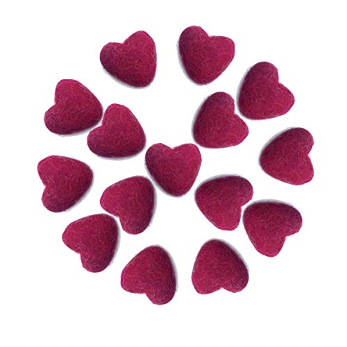 Wine Red 40mm 15pcs