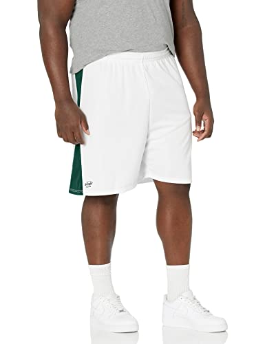 White/Dark Green