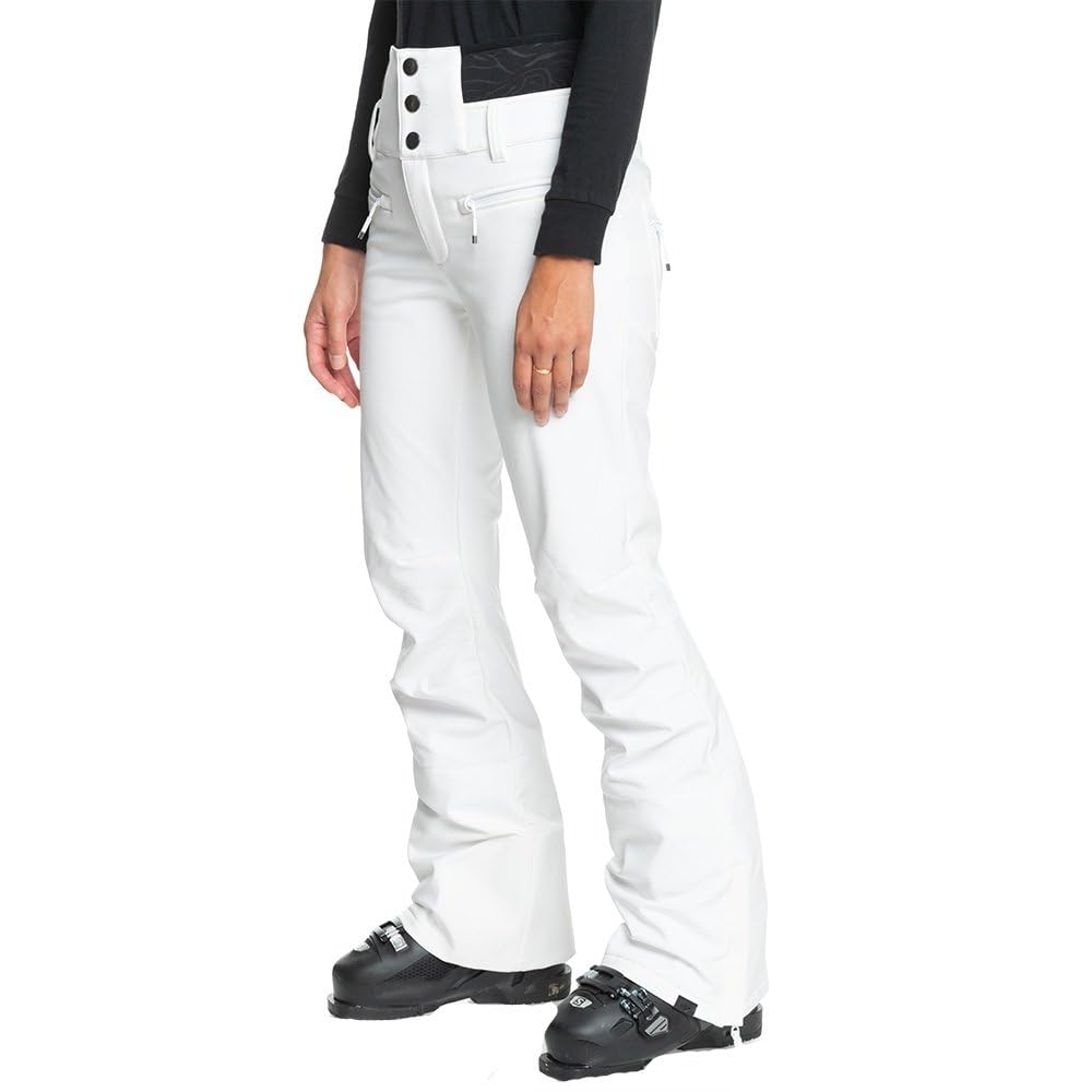 Roxy Women's Rising High Snow Pants - Waterproof Insulated Ski Pants for Winter Sports & Outdoor Activities