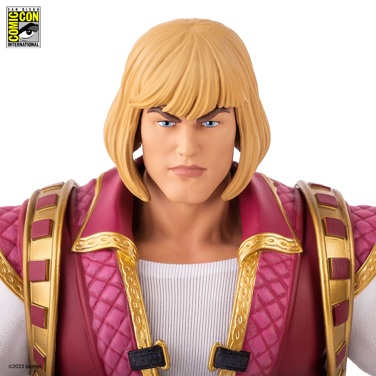 Masters of the Universe Prince Adam 1/6 Scale Action Figure SDCC Exclusive Collectible - Perfect for Display, Gifts, and Comic-Con Fans