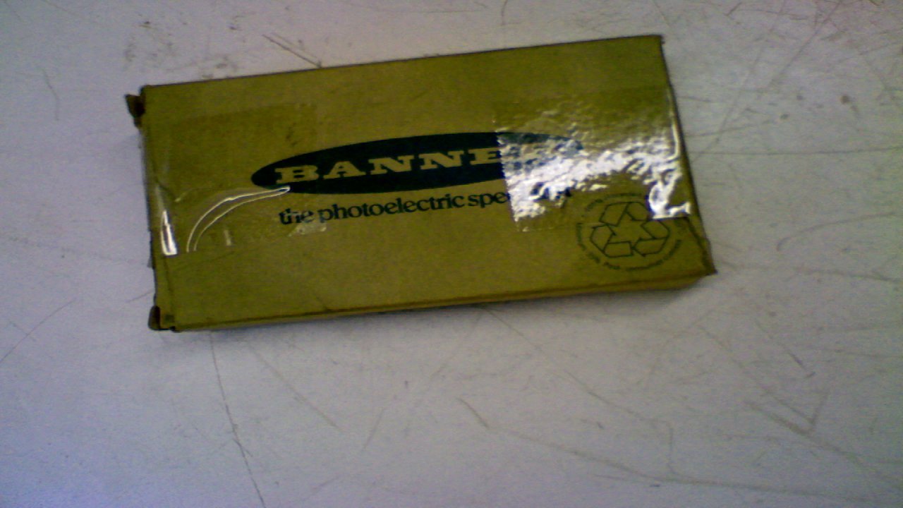 BANNER ENGINEERING SM2A312FP Photoelectric Sensor - 2-Wire Solid-State Plastic Fiber Optic, SPST Output, 24-240V AC Input, Mini-Beam with 2M (6.5FT) Cable - Ideal for Industrial Automation, Packaging, and Material Handling Systems