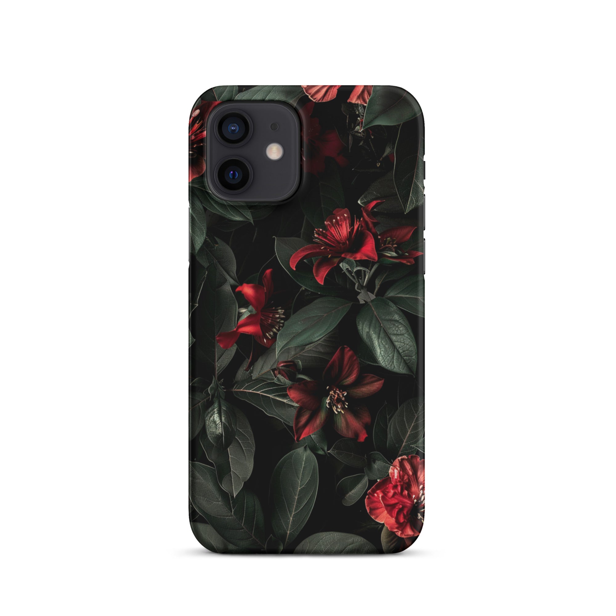 Floral Pattern iPhone Snap Case - Stylish Protective Cover for iPhone 11/12/13/14/15 Pro Max - Perfect for Everyday Use, Travel & Fashion Accessories