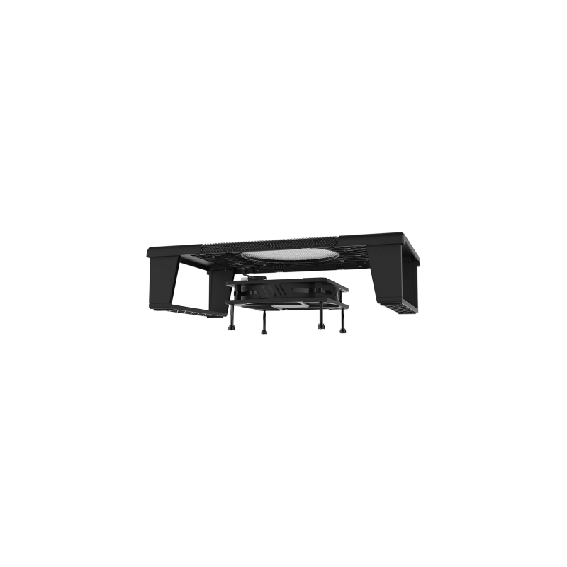 Cooler Master MNX SSRK 12NFK R1 CM Connect Stand for Networking Devices - Durable Rack Mount for Routers, Switches & Modems - Perfect for Home Office & Server Room Organization