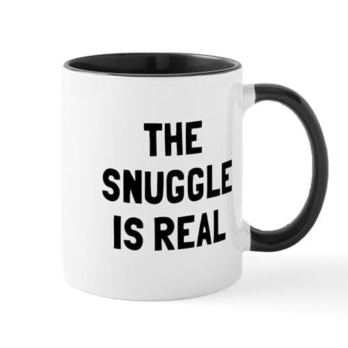 White/Black Inside - The Snuggle Is Real Mug