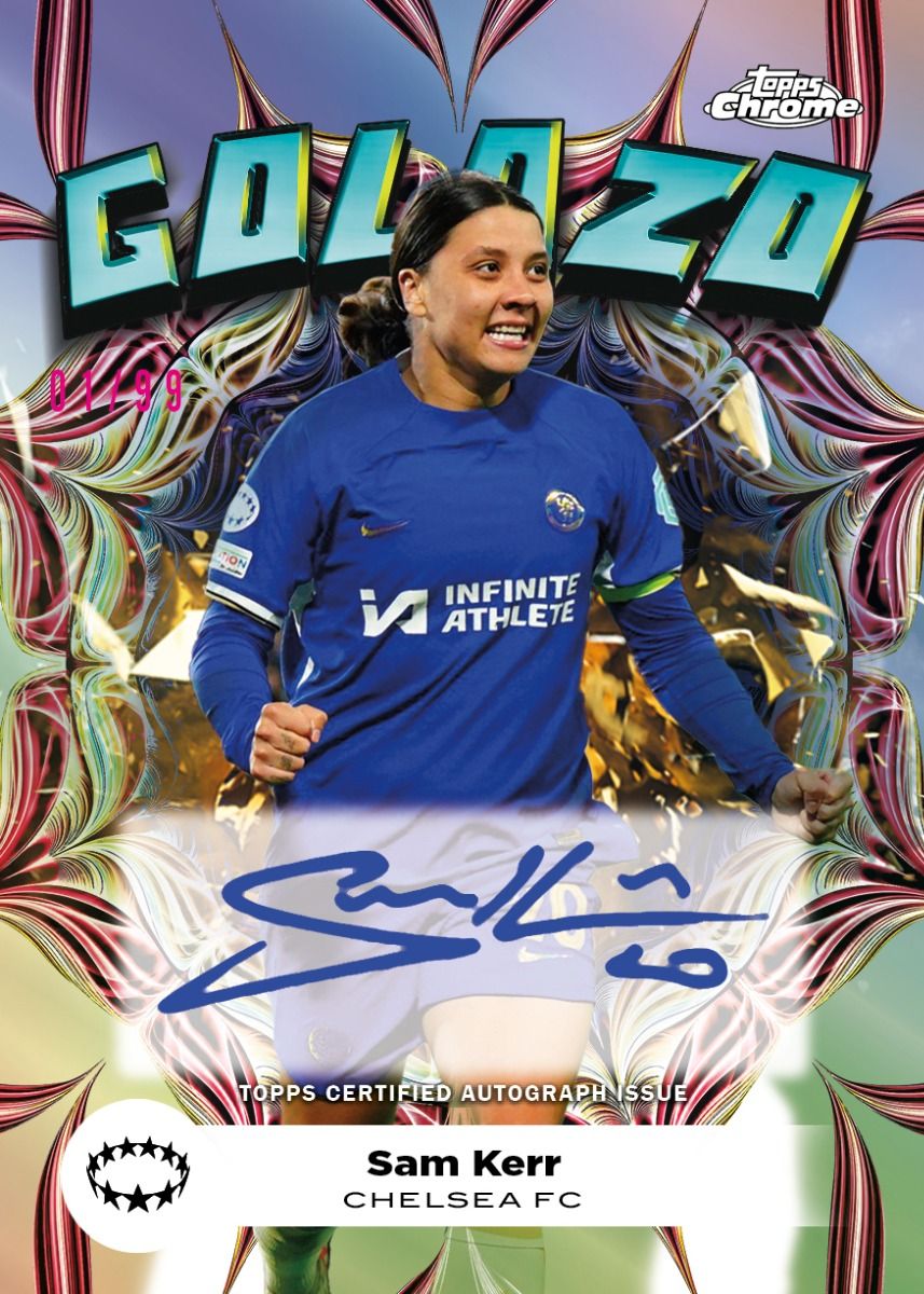 2023-24 Topps Chrome UEFA Women's Champions League Hobby Box - Collectible Soccer Trading Cards for Fans & Investors - Perfect for Card Collecting, Fantasy Leagues & Sports Memorabilia Displays