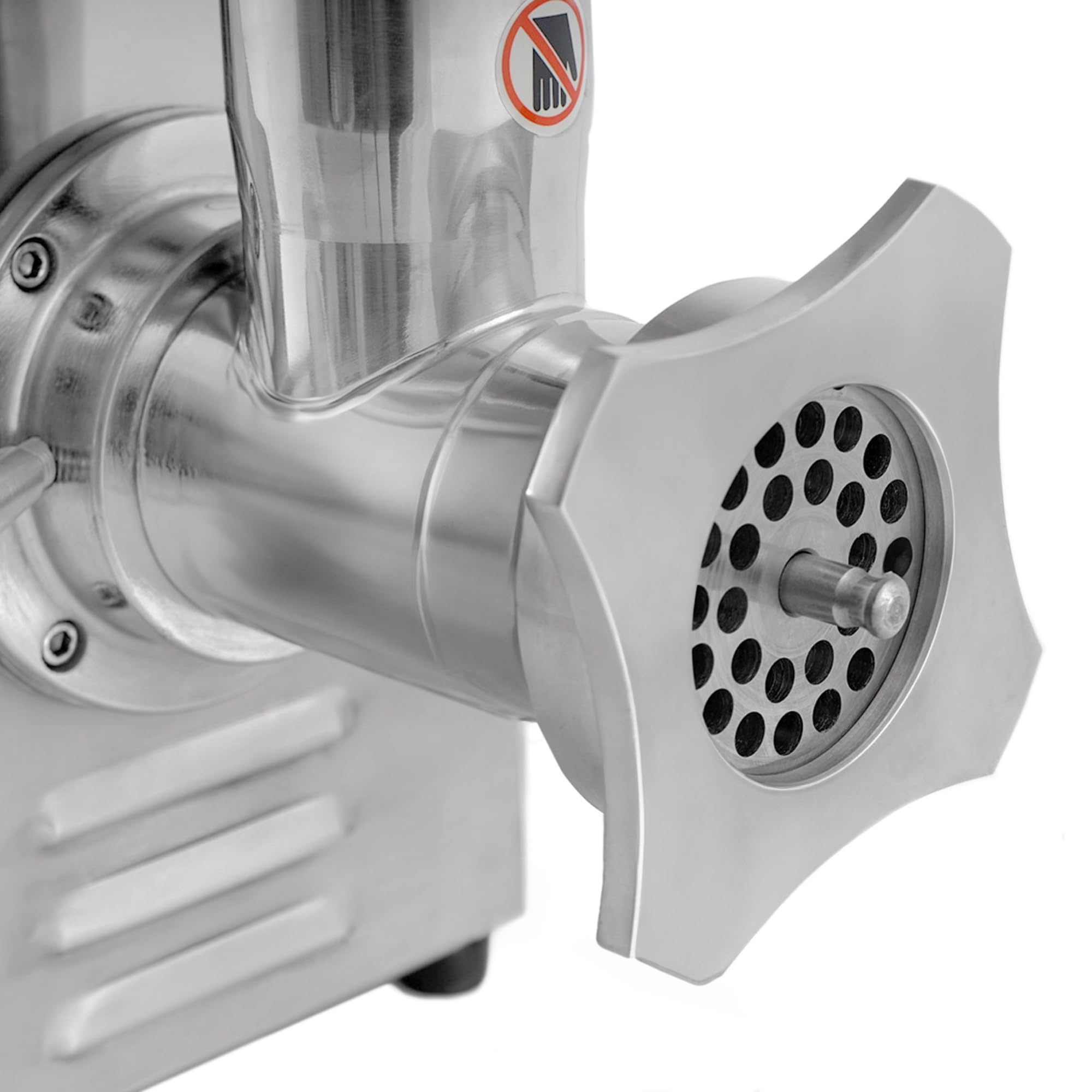 Professional Electric Meat Grinder - 750W Stainless Steel Sausage Stuffer & Carnaval-Quality Mincer - Heavy Duty 150kg/h for Home Kitchen & Commercial Use - Perfect for Grinding Beef, Pork, Making Sausages & Burgers