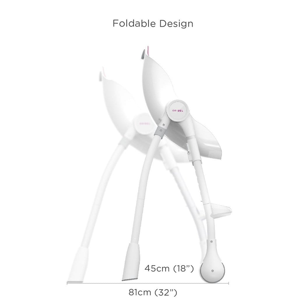 Oribel Cocoon 3-Stage Convertible High Chair for Babies & Toddlers - Adjustable Height, Ergonomic Design for Dining, Feeding, and Playtime at Home