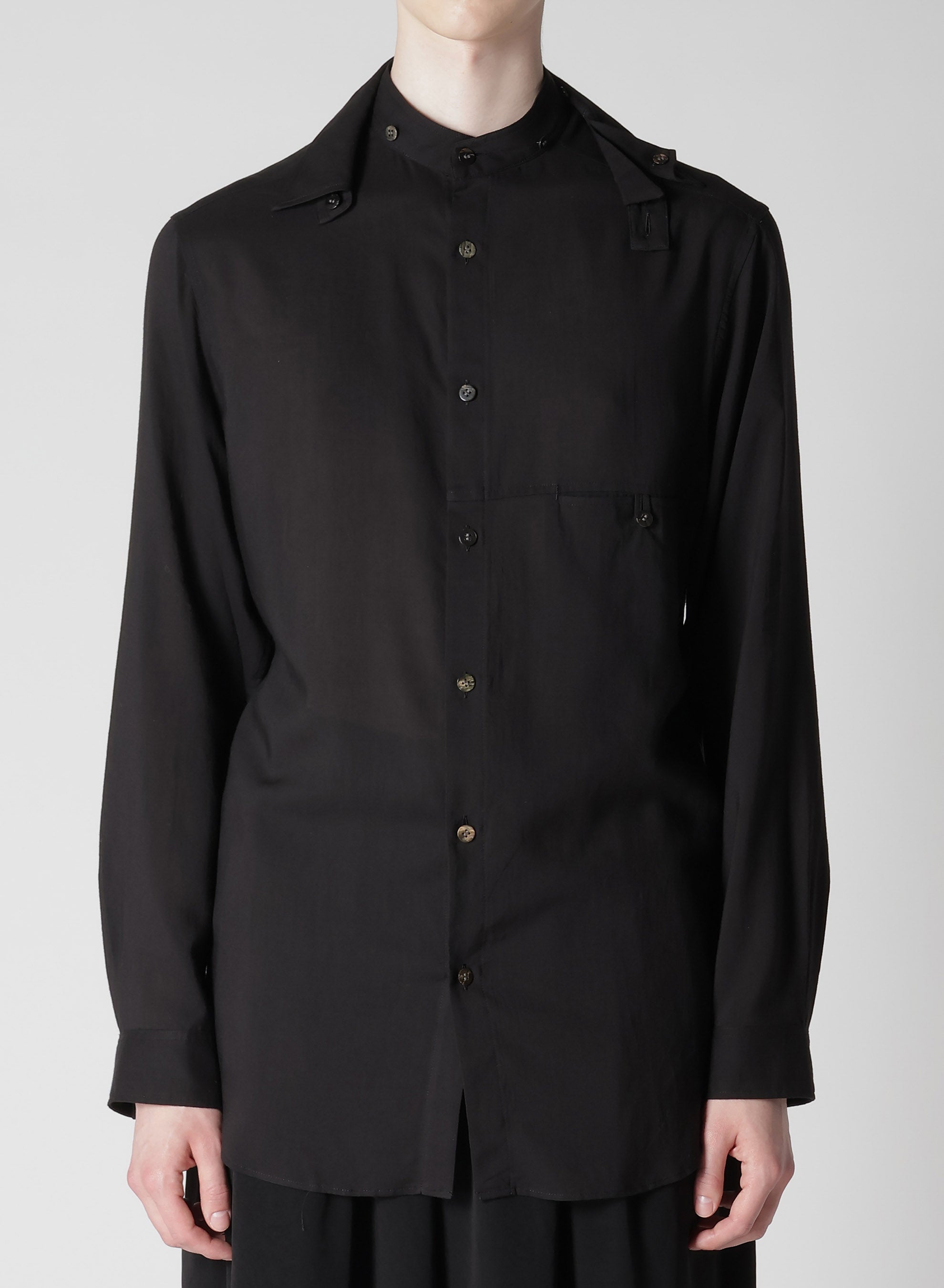 Stylish Cellulose Fabric Collar Blouse for Women - Elegant Office Wear & Casual Outfit