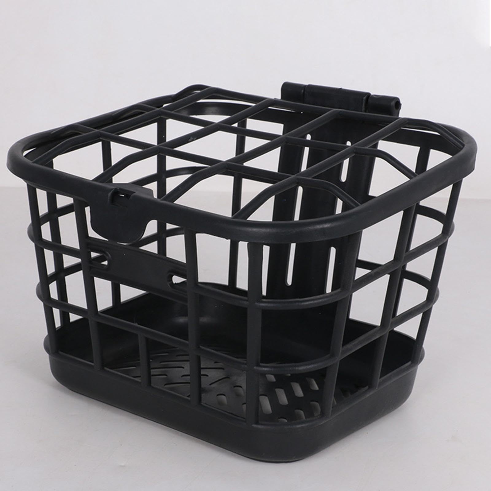 Sturdy Bike Basket with Lid - Universal Front Bicycle Basket for Electric & Regular Bikes - Perfect for Commuting, Groceries & Outdoor Adventures (Men & Women)