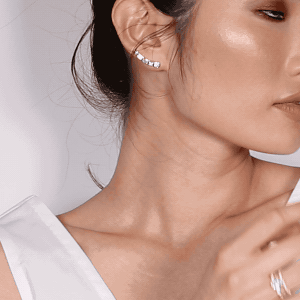 Pear Double Band Ring - Elegant Stackable Ring for Women, Dainty Jewelry Gift for Her, Perfect for Everyday Wear & Special Occasions
