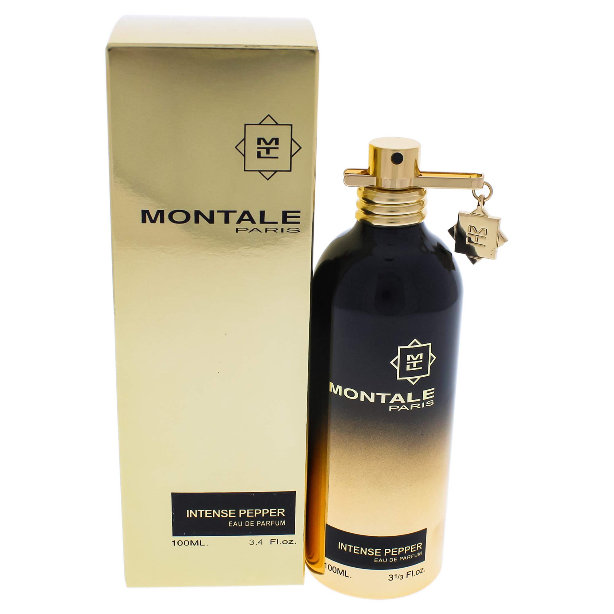 Montale Intense Pepper Eau de Parfum for Women & Men - 3.3 Fl Oz Long-Lasting Fragrance Spray | Perfect for Date Night, Special Occasions & Everyday Luxury