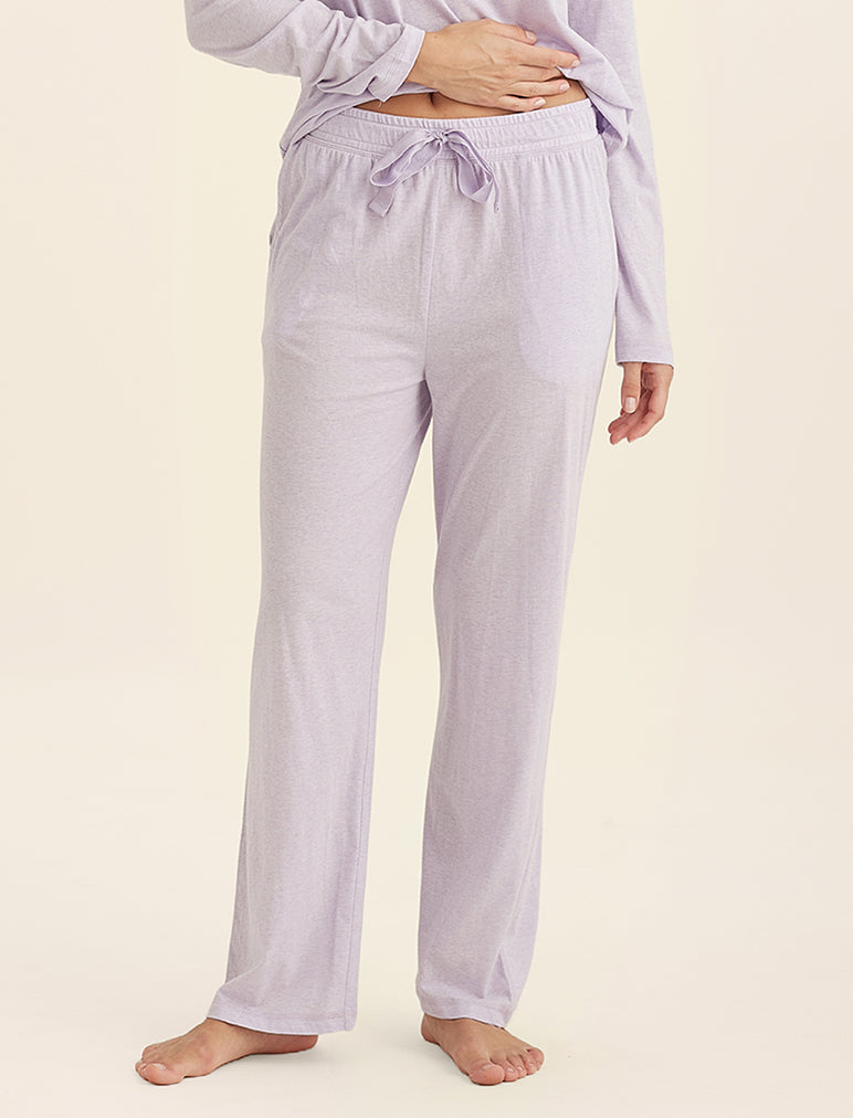 Jada Organic Cotton Straight Leg Pants for Women - Comfortable & Breathable High Waist Trousers for Work, Office & Casual Wear
