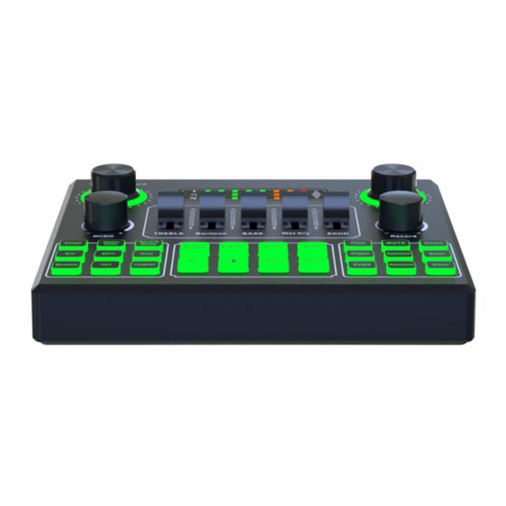 Gathukila V9SJ External USB Sound Card - Professional Audio Mixer & Voice Changer for Live Streaming, Podcasting, Gaming on PC, Mac, and Smartphones | Perfect for Twitch, YouTube, Discord & Karaoke