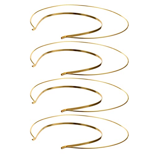 FOMIYES Halo Crown Mary Goddess Headband - Fairy Wedding Tiara Hair Accessories for Women & Girls - Halloween Party, Prom, Holiday Events (4-Piece Set) - Perfect for Bridal Showers, Costume Parties & Special Occasions