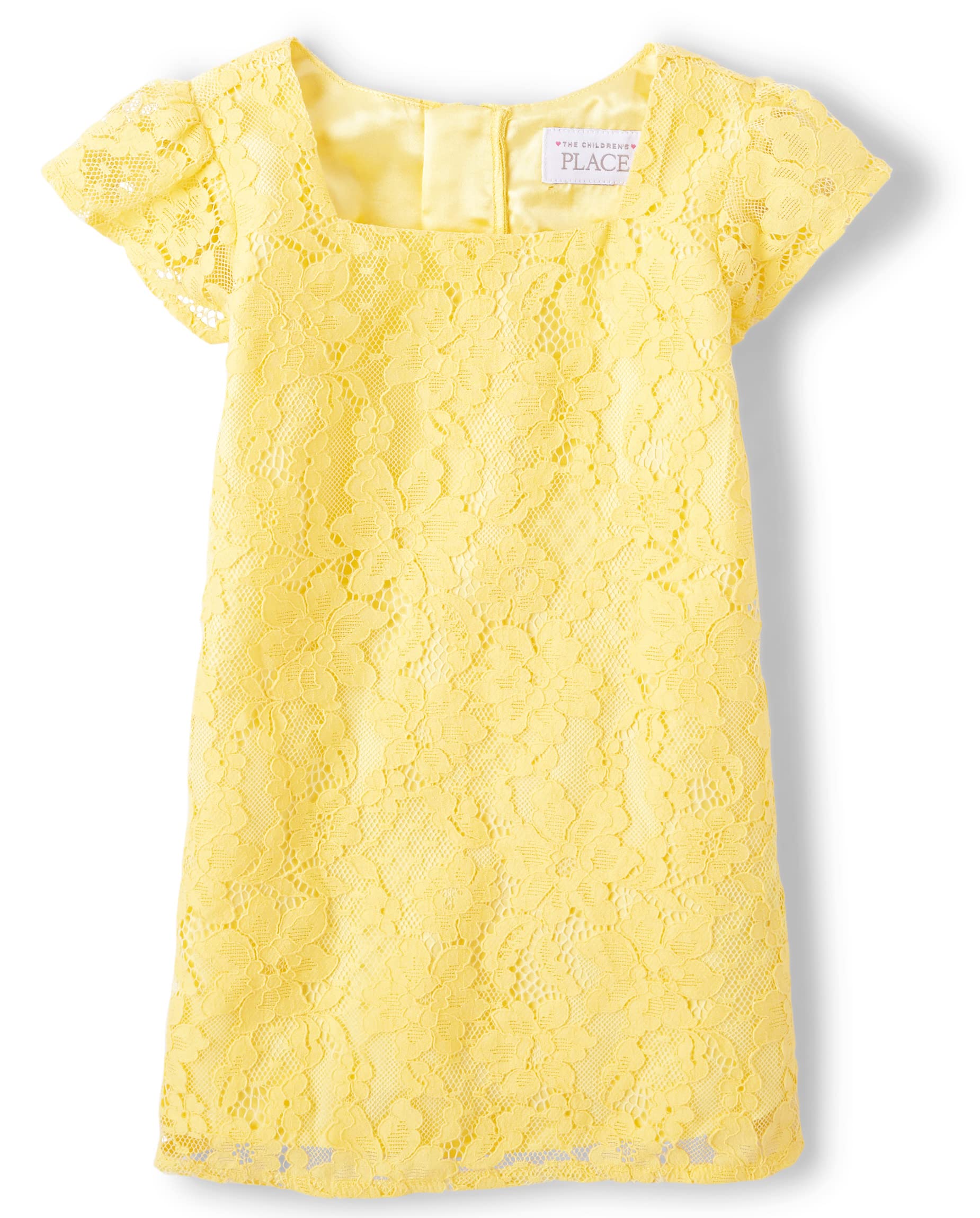 The Children's Place Toddler Girls' Short Sleeve Party Dress - Cute & Comfortable Formal Wear for Special Occasions, Birthday Parties & Family Gatherings