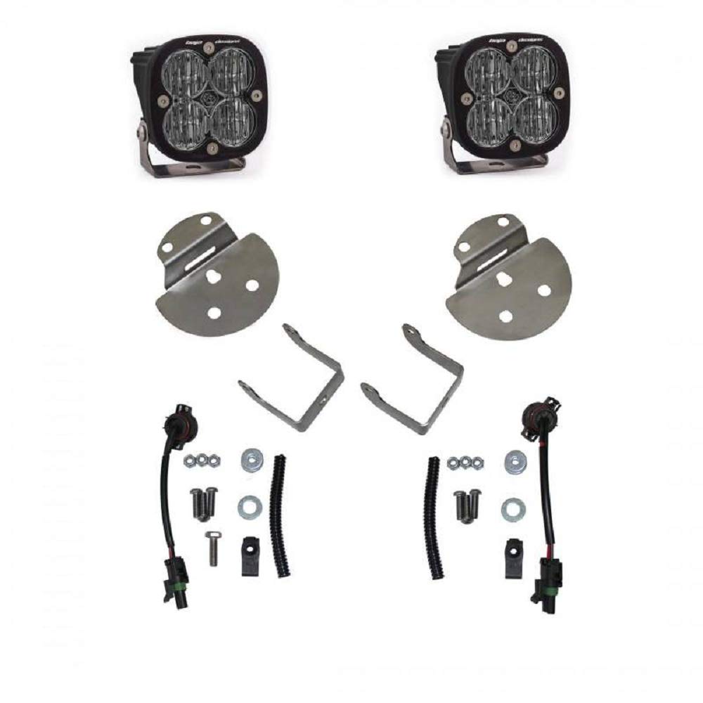 Baja Designs SAE Fog Pocket Kit 447615 - Compatible with 2015-2019 Chevrolet Colorado & GMC Canyon - Durable Off-Road Fog Lights for Night Driving and Adventure