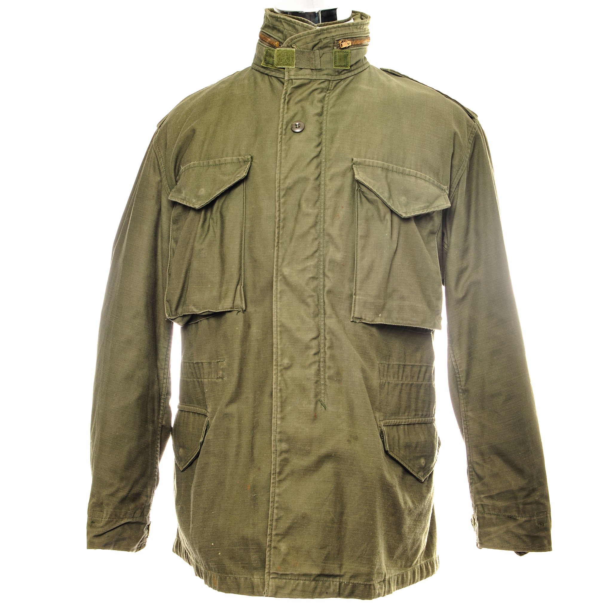 Vintage US Army M-1965 M65 Field Jacket - Medium Regular Size - Authentic 1978 Military Surplus - Perfect for Outdoor Adventures, Camping & Vintage Fashion