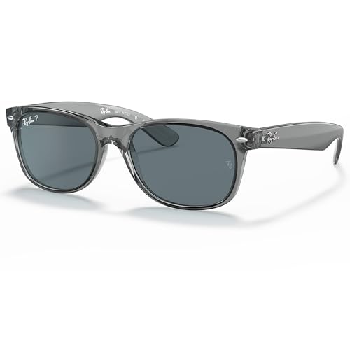 Polished Transparent Grey Frame |Polarized Dark Blue Lens
