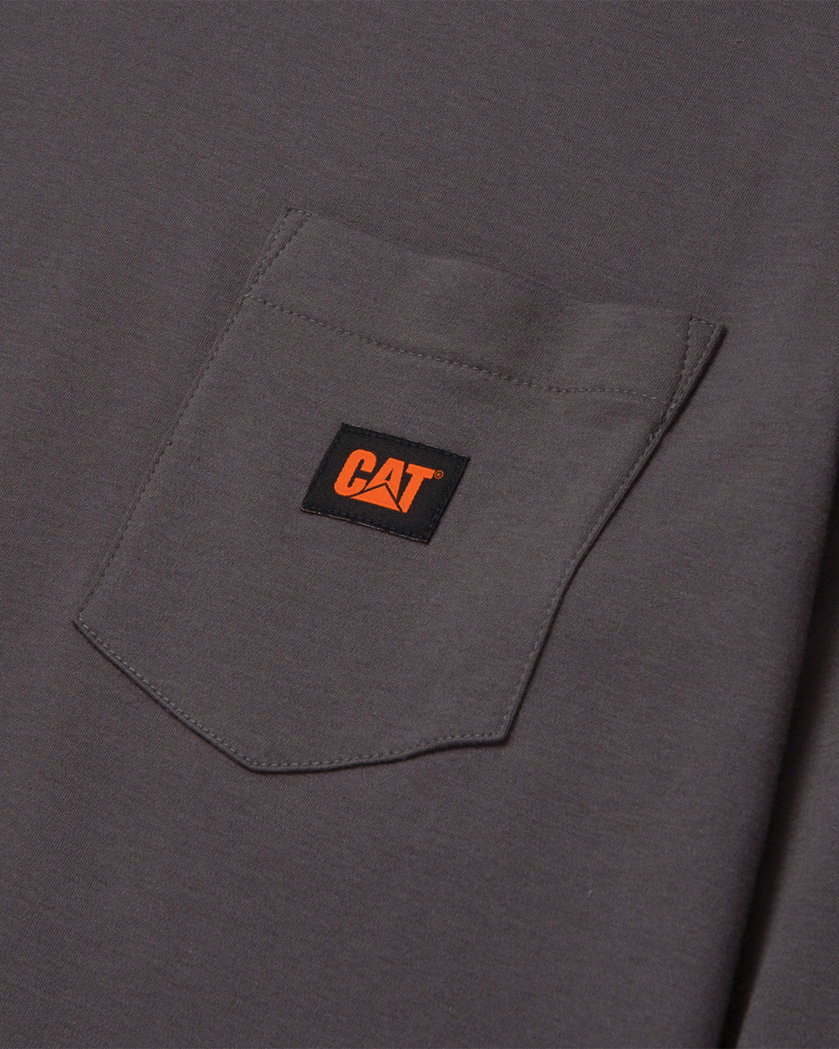 Men's French Logo Pocket Long Sleeve T-Shirt - Casual Comfort Fit Cotton Tee for Everyday Wear & Street Style Fashion