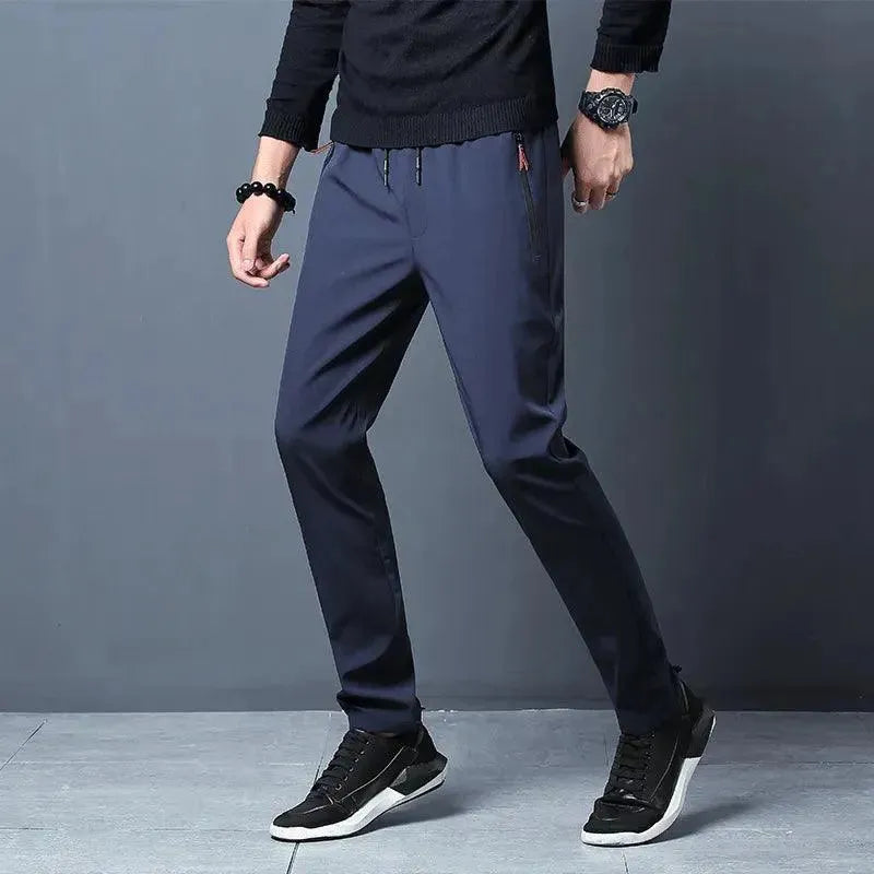 Men's Stretch Slim Fit Casual Sweatpants - Comfortable Joggers for Gym, Lounge & Everyday Wear