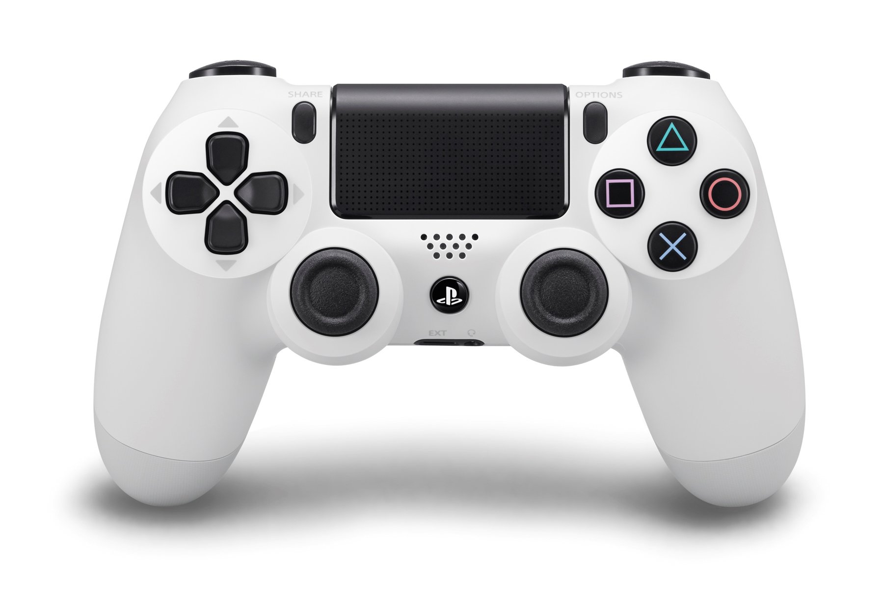 Wireless PlayStation 4 DualShock 4 Controller - White | Compatible with PS4 & PS5 | Perfect for Gaming, Streaming & Multiplayer Sessions