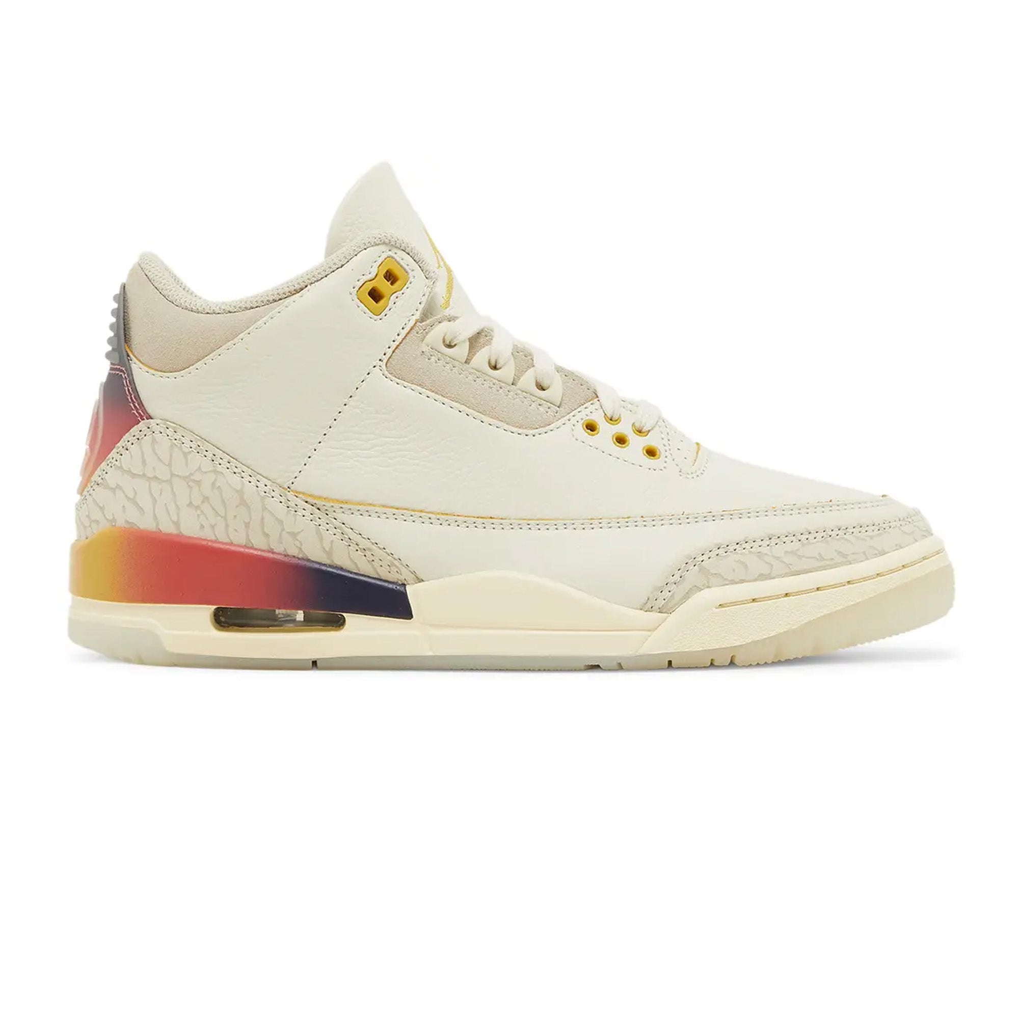 Air Jordan 3 Retro SP x J Balvin 'Medellín Sunset' Sneakers (2023) - Limited Edition Basketball Shoes for Men - Perfect for Streetwear, Collecting & Sports Fashion