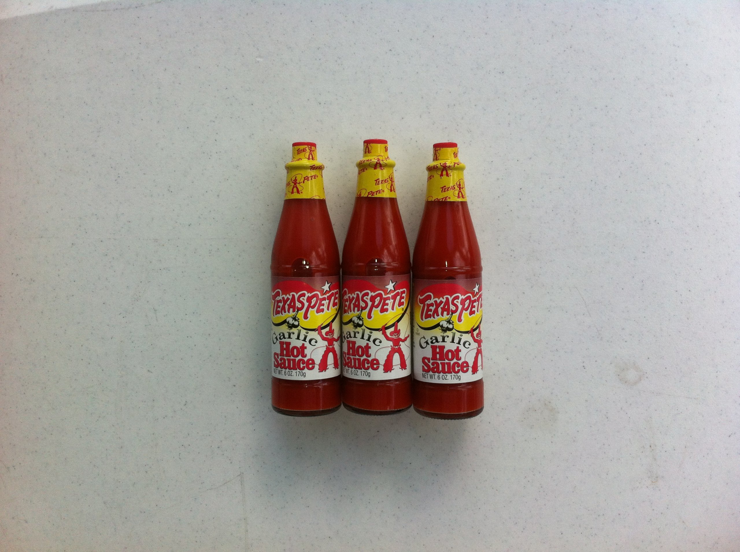 Texas Pete Garlic Hot Sauce - 3-Pack (6oz Bottles) | Spicy Garlic Flavor for Wings, Tacos & BBQ | Perfect for Grilling, Cooking & Dipping