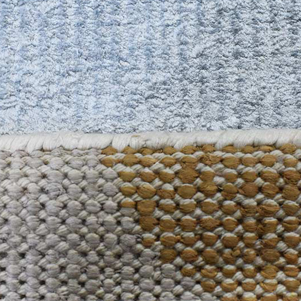 Hand Knotted Sheer Rug - Lightweight & Elegant Home Decor for Living Room, Bedroom, or Nursery | Boho Chic & Breathable Design