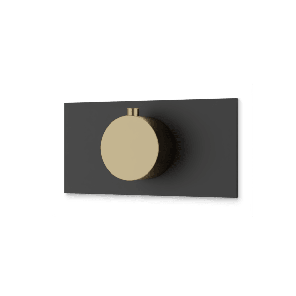 Square & Round Thermostat Trim Kit with Letterbox Plate - Universal Cover for Honeywell, Nest, Ecobee - Perfect for Home & Office HVAC Systems