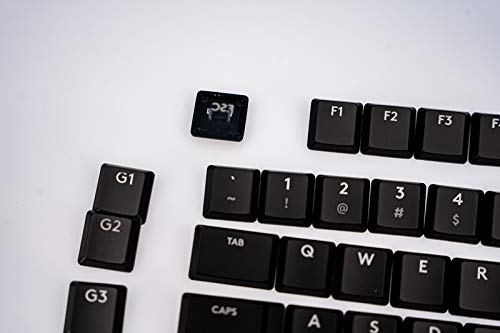 Logitech G813 G815 G913 G915 TKL RGB Mechanical Gaming Keyboard Replacement Keycaps - Full Set 109 Keys for Enhanced Typing & Gaming Experience - Perfect for PC Gaming, Office Work & Mechanical Keyboard Enthusiasts