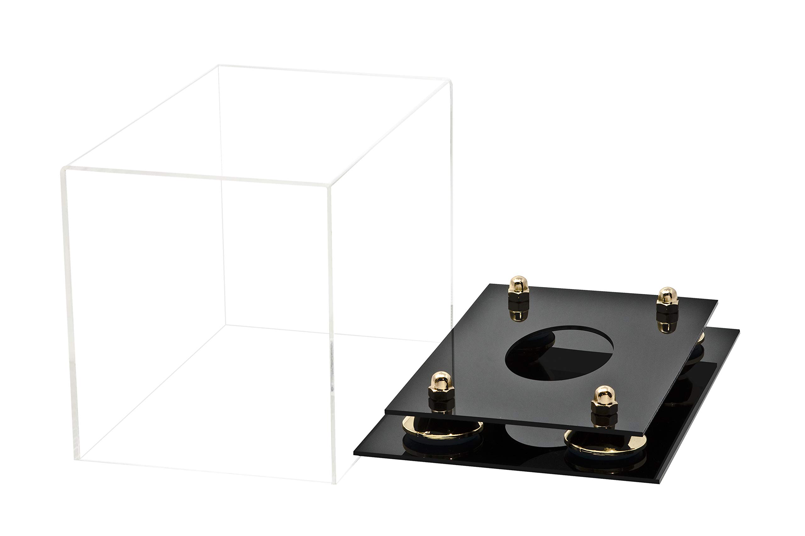 Mini Acrylic Football Display Case - Perfect for Collectibles, Awards & Memorabilia - Ideal for Home, Office & Sports Fan Gifts
