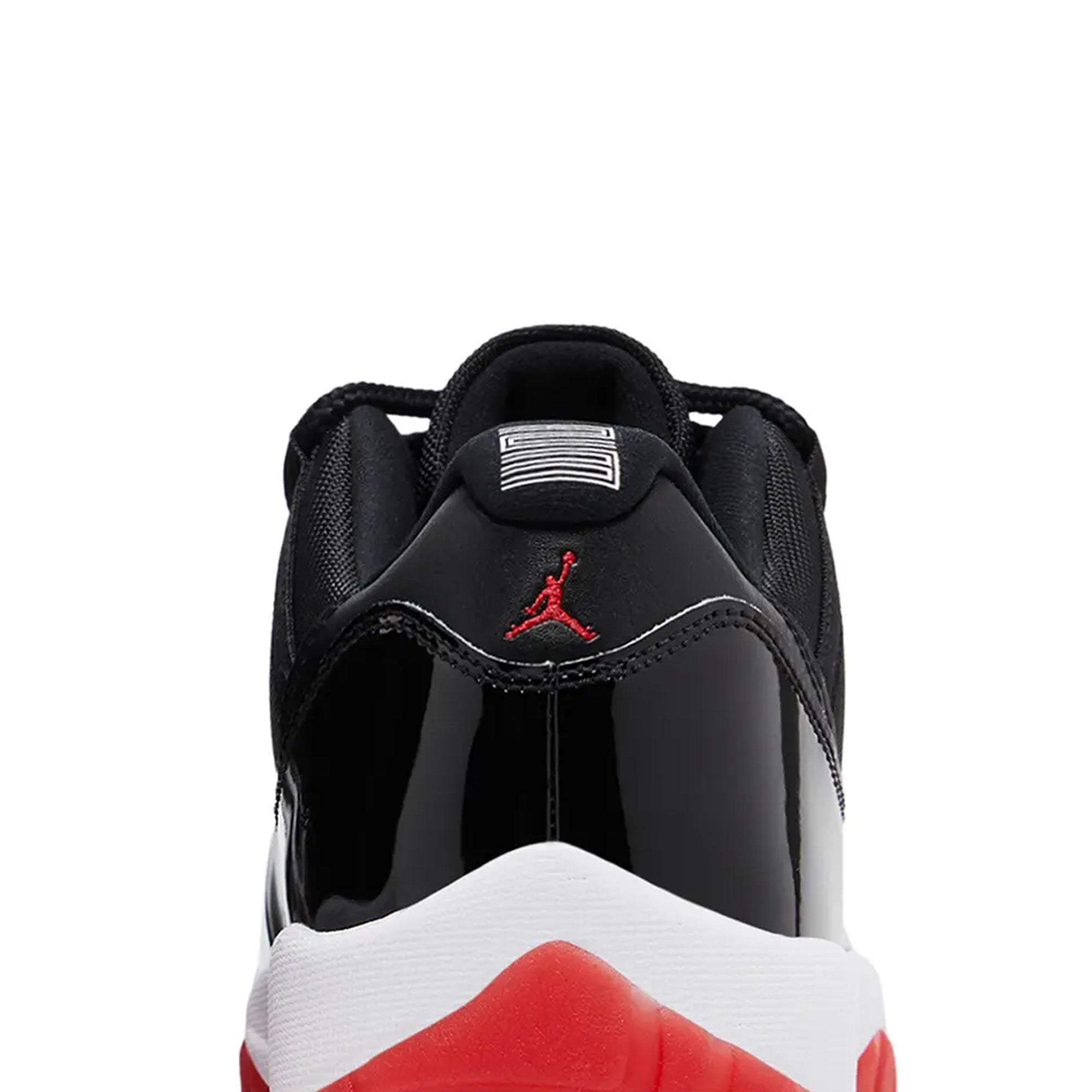 Air Jordan 11 Retro Low 'Bred' Men's Basketball Shoes 2025 - Authentic Nike Sneakers for Casual Wear & Court Performance