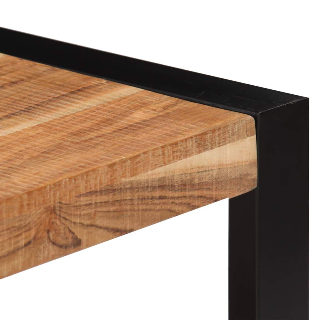 Modern Acacia Wood Coffee Table 23.6