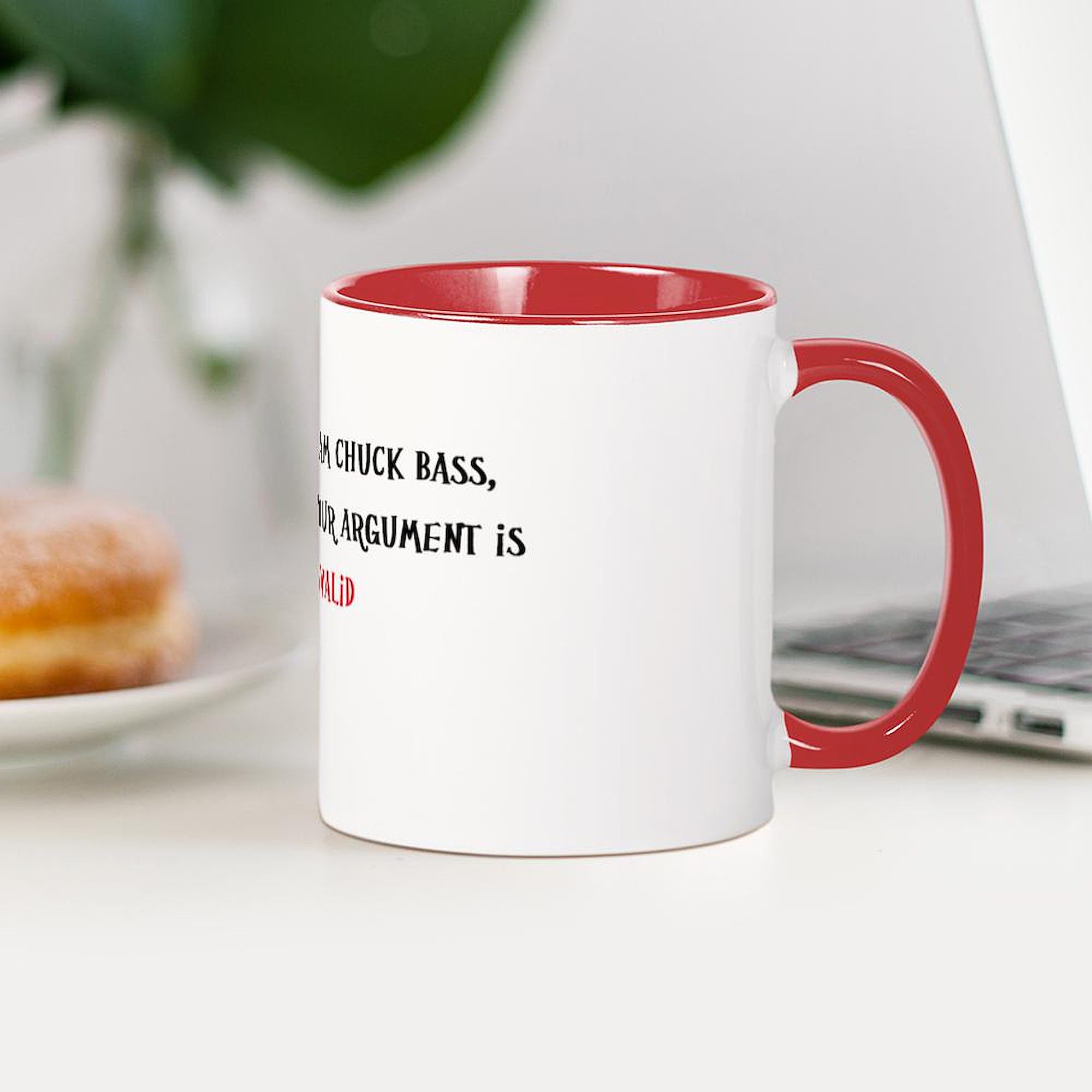 Chuck Bass Ceramic Coffee Mug 11 oz (325 ml) - Funny TV Show Inspired Cup for Office, Home & Gifts - Perfect for Coffee, Tea & Hot Beverages