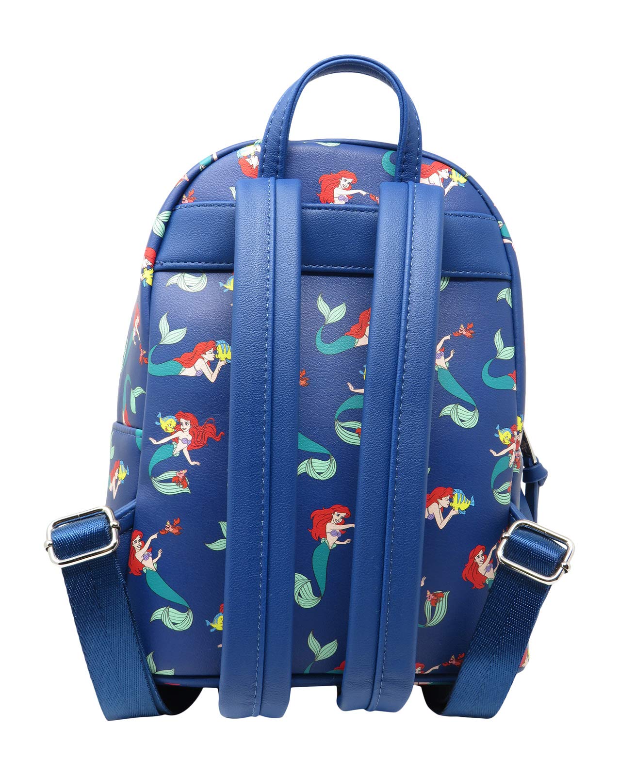 Loungefly Disney The Little Mermaid Ariel Crossbody Bag - Cute Double Strap Shoulder Purse for Women, Girls | Perfect for Cosplay, Disney Trips & Everyday Use