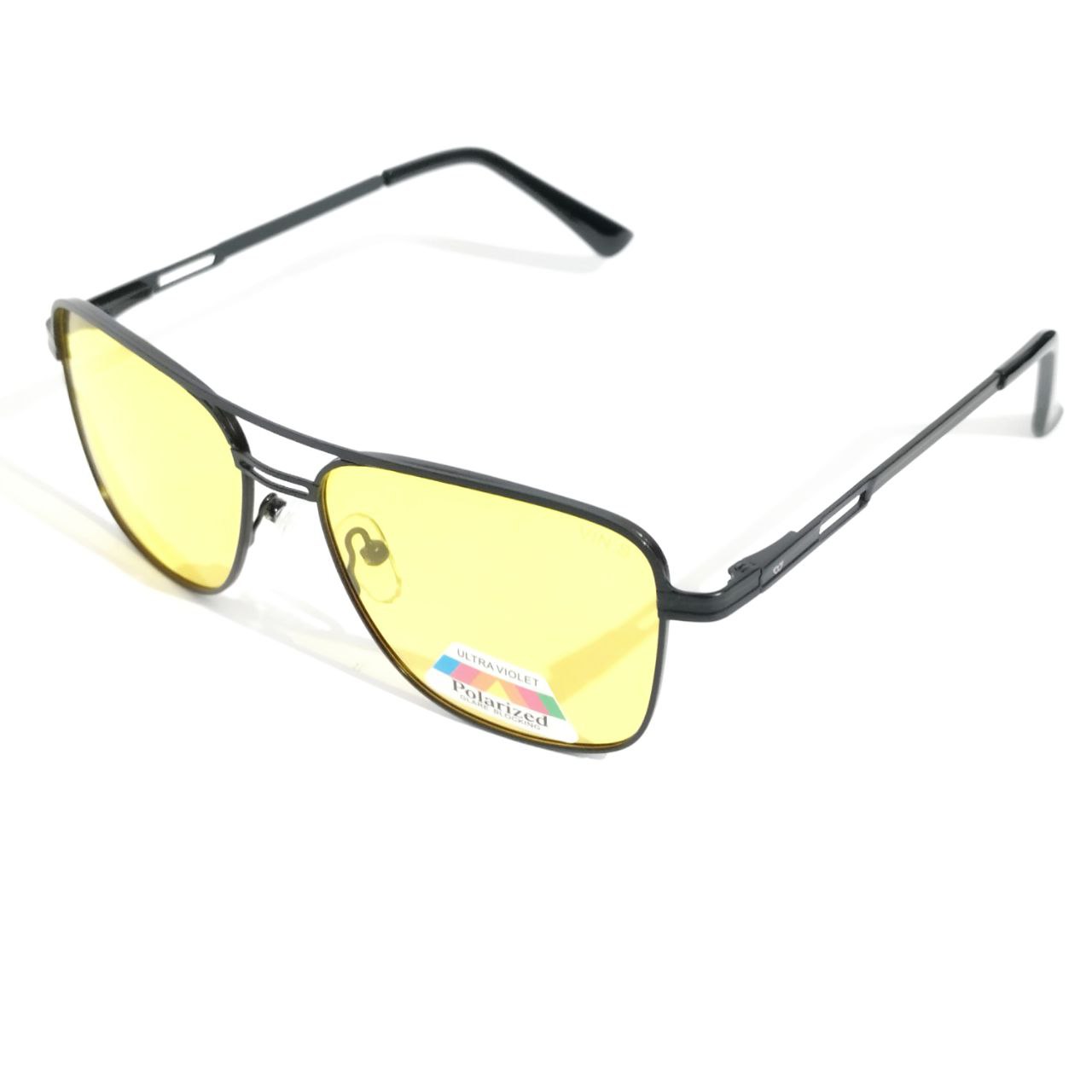 Yellow Polarized Night Driving Glasses - Anti-Glare UV Protection for Safe Night Vision - Perfect for Driving, Fishing & Outdoor Activities