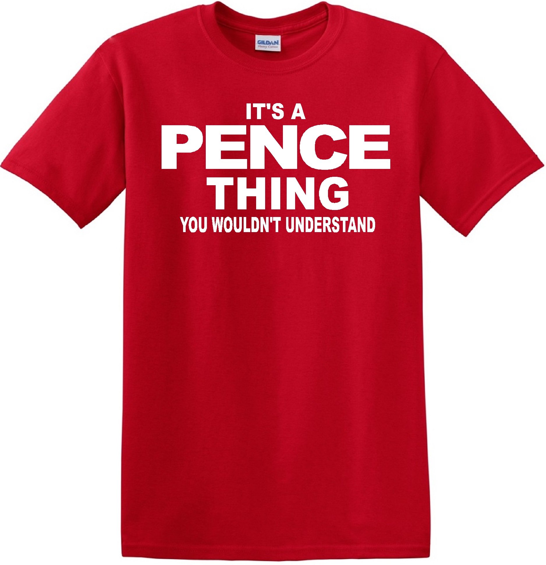 Pence Thing Red T-Shirt - Comfortable Cotton Men's Tee for Casual Wear, Political Events & Everyday Outfits