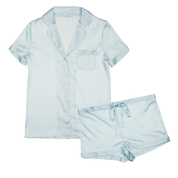 Bardot Women's Short Sleeve Pajama Set - Soft Cotton Sleepwear for Summer & Lounge - Perfect for Relaxing at Home or Travel