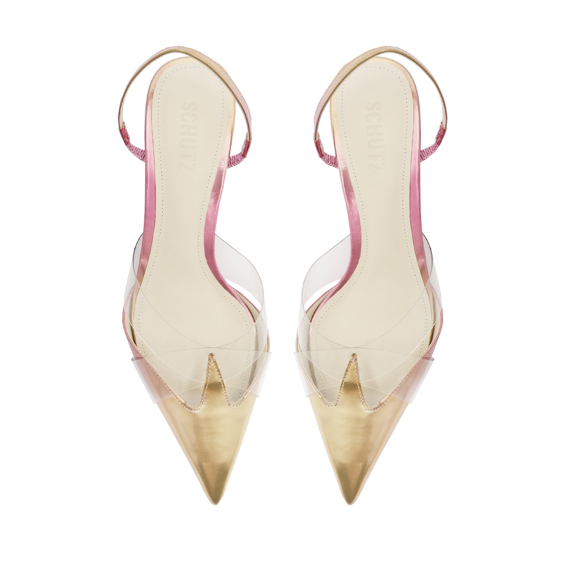 Tori Kitten Heels - Women's Vinyl & Mirror Leather Pumps for Work, Party & Evening Wear - Stylish Pointed Toe High Heel Shoes for Office, Date Night & Special Occasions