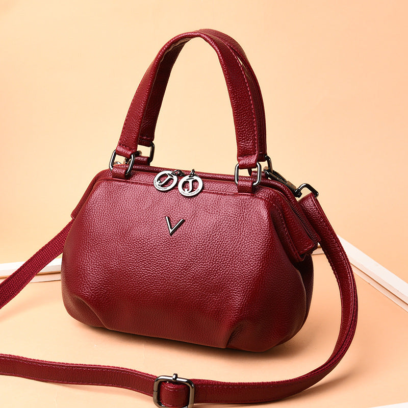 Luxury Genuine Leather Small Tote Handbags for Women - Perfect for Summer Outings, Beach Trips & Everyday Use