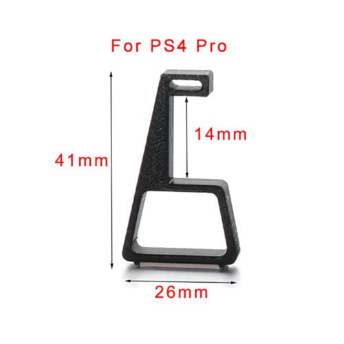 PS4 Console Stand Bracket - Horizontal Cooling Feet Holder for Playstation 4 Slim & Pro | Perfect for Gaming Setup & Entertainment Center Organization