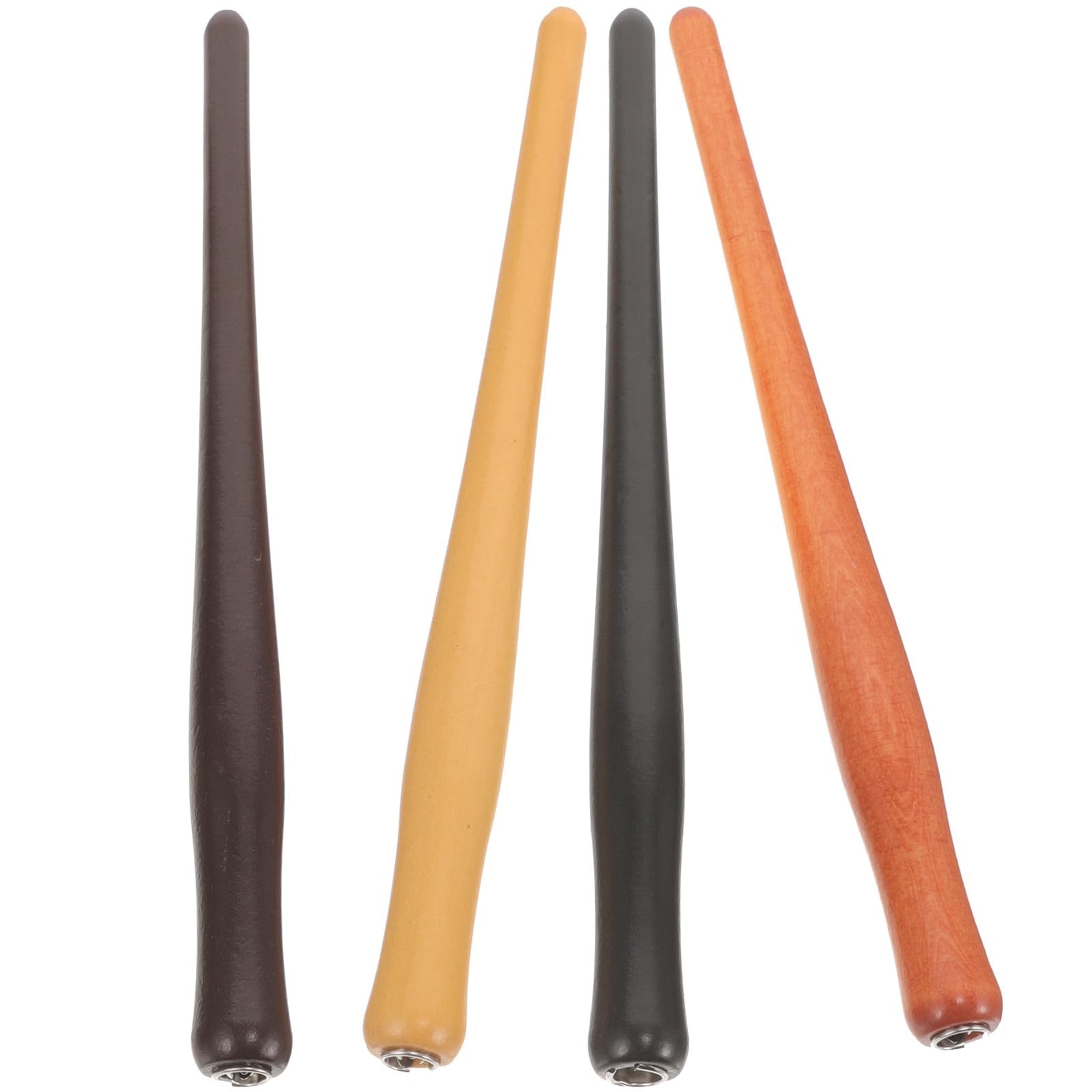 NUOBESTY 4-Piece Wooden Oblique Calligraphy Pen Nib Holder Set for Comic Art, Ink Drawing & Writing - Perfect for Artists, Beginners & Calligraphy Enthusiasts