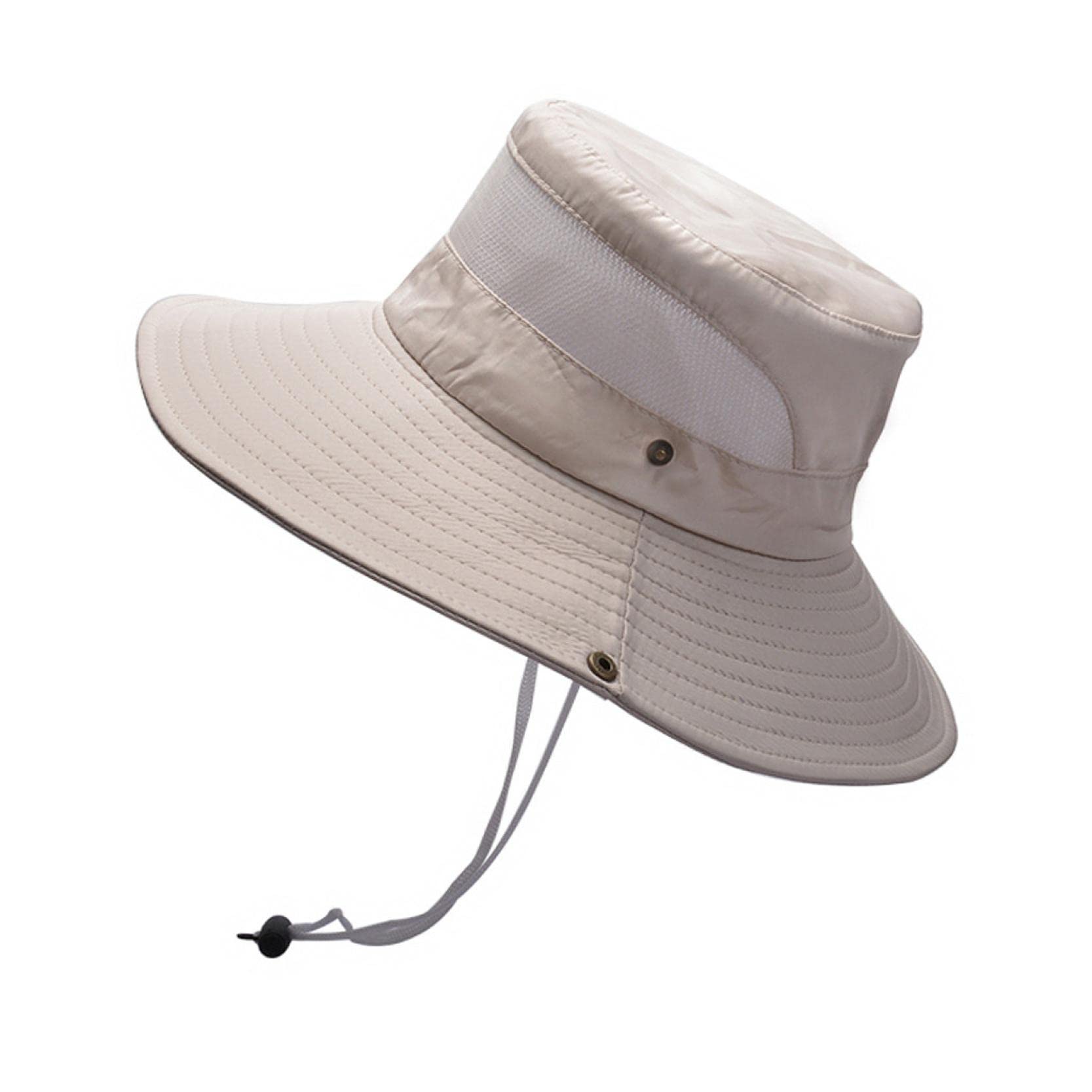 UPF 50+ Sun Protection Bucket Hat for Men & Women - Breathable Mesh Outdoor Sun Hat with UV Protection - Perfect for Beach, Hiking, Fishing and Summer Activities