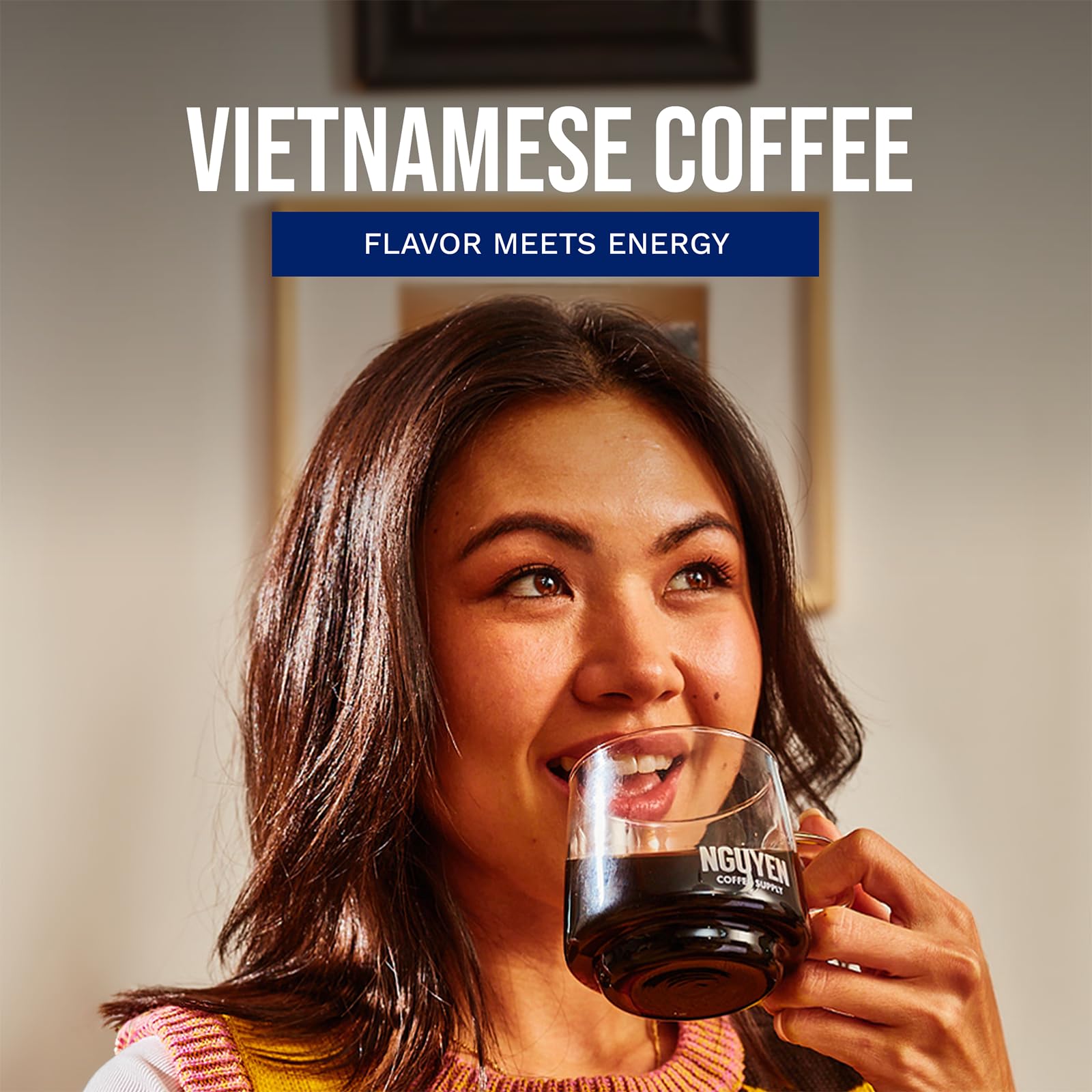 Nguyen Coffee Supply - Truegrit Robusta Medium Roast Whole Coffee Beans | Vietnamese Single Origin Direct Trade | Low Acid High Caffeine | Roasted in Brooklyn | 5 lb Bag | Perfect for Home Brewing, Office Use & Gifts
