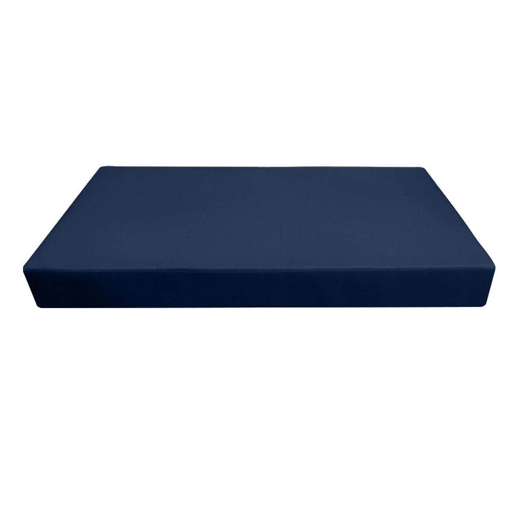 Prolinemax Outdoor Style 2 Full Knife Edge Daybed Mattress Cover - Waterproof Fitted Sheet with Bolster Pillow for Patio, Poolside & Sunbathing