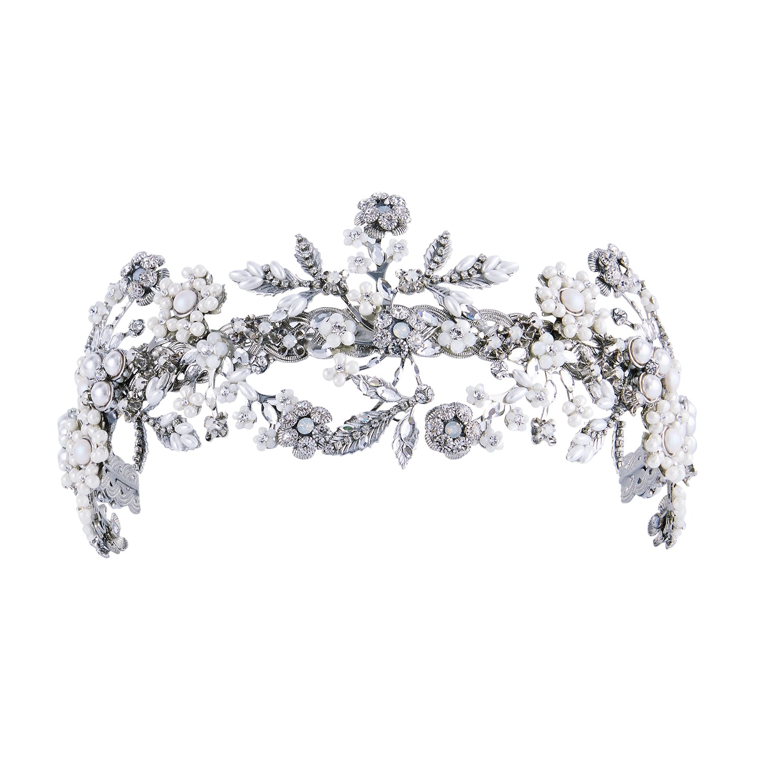 April Showers Headband - Floral Hair Accessory for Women & Girls - Perfect for Spring, Weddings, Parties & Everyday Wear
