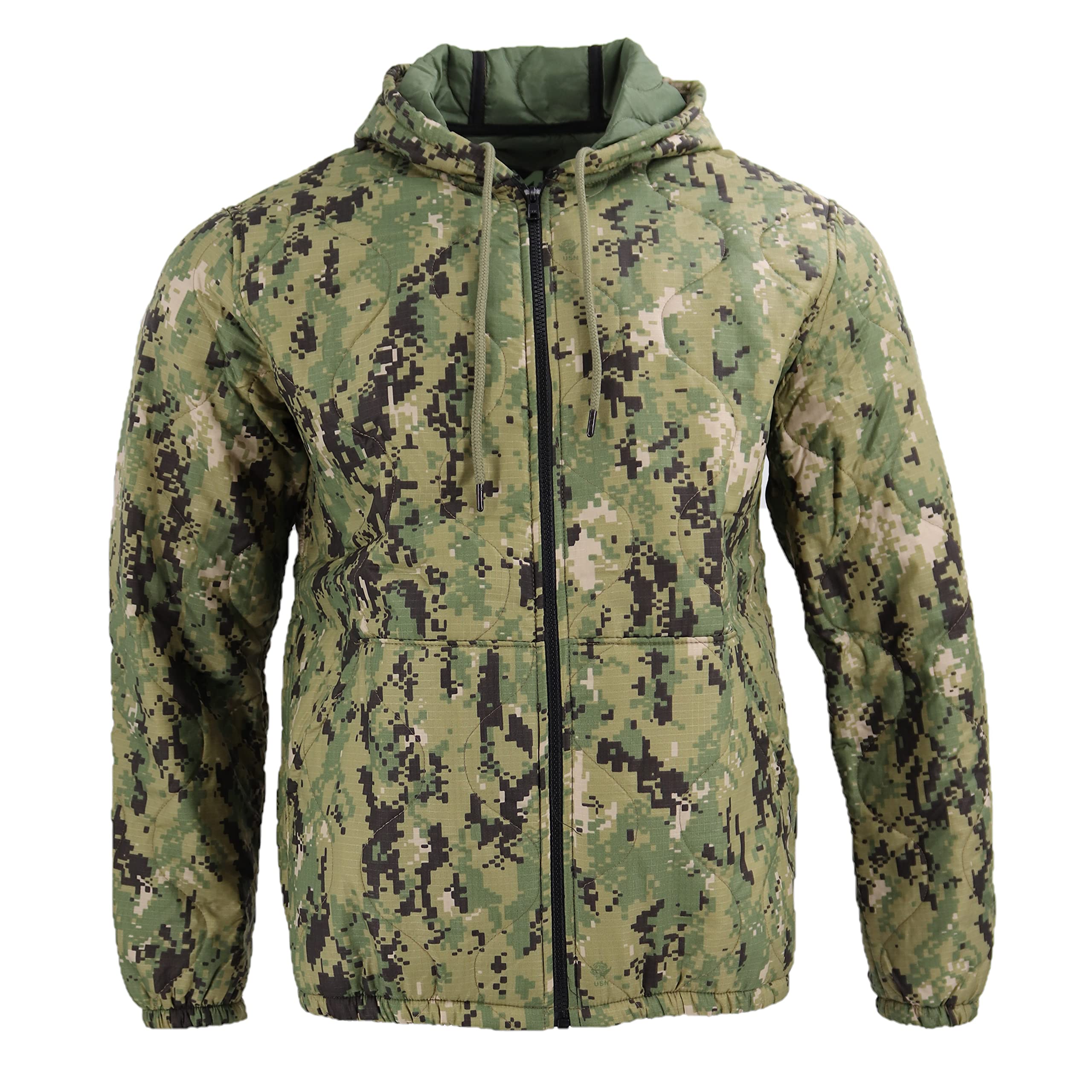 MCGUIRE GEAR Ultra Lightweight Summer Woobie Hoodie - Nylon Ripstop Shell, Made in USA | Perfect for Outdoor Adventures, Camping & Travel