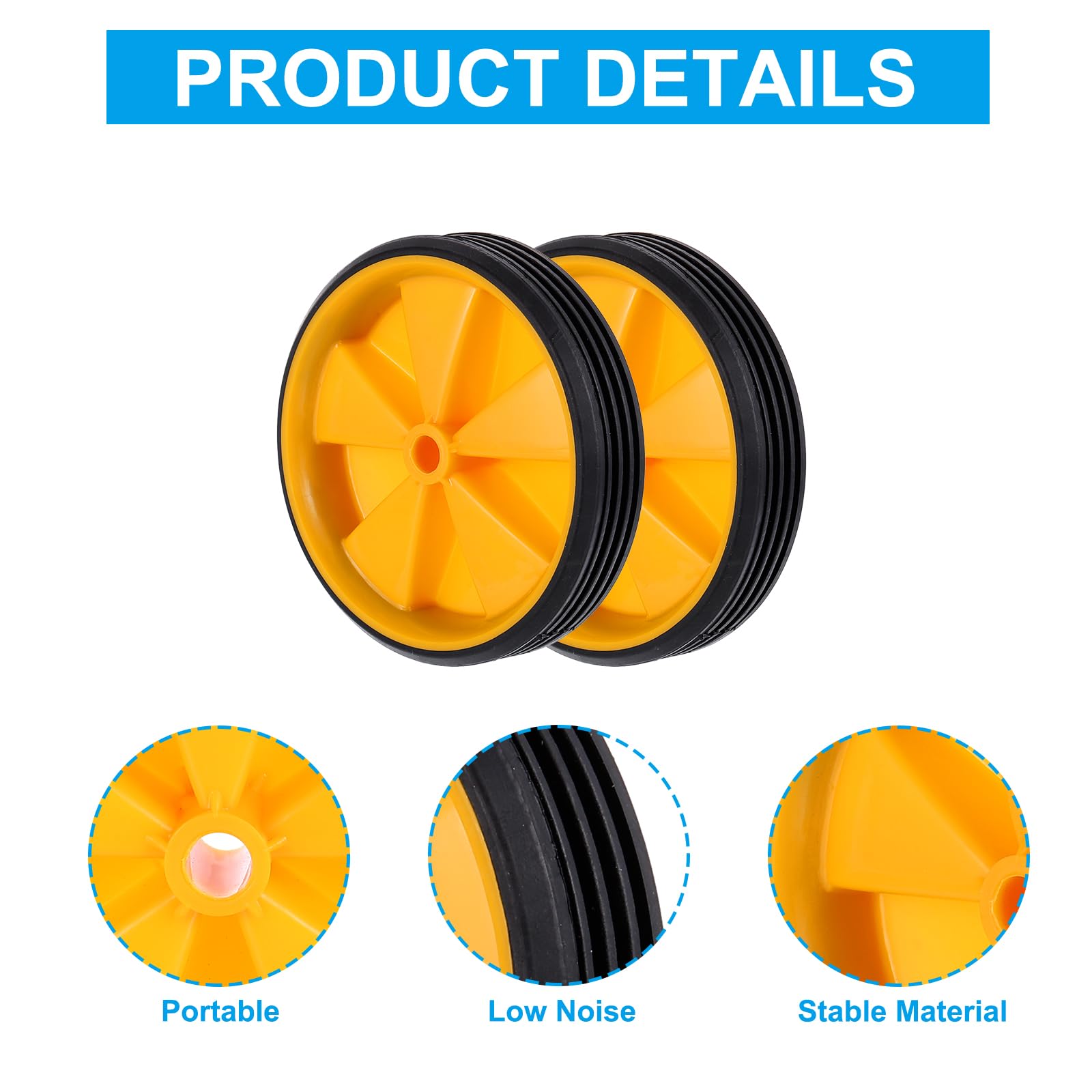 PATIKIL Bike Training Wheels for Kids - Adjustable Bicycle Stabilizer Wheels, Balance Training Tool for Girls & Boys Bikes - Perfect for Learning to Ride, Replacement Parts for 12-20 Inch Bikes (Great for Beginners & Safety Practice)