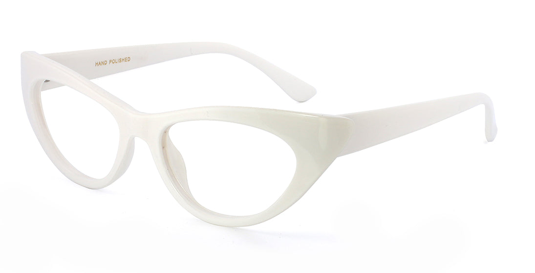 Stylish Acetate Cat Eye Prescription Glasses P6327 - Trendy Women's Eyewear for Work & Everyday Use